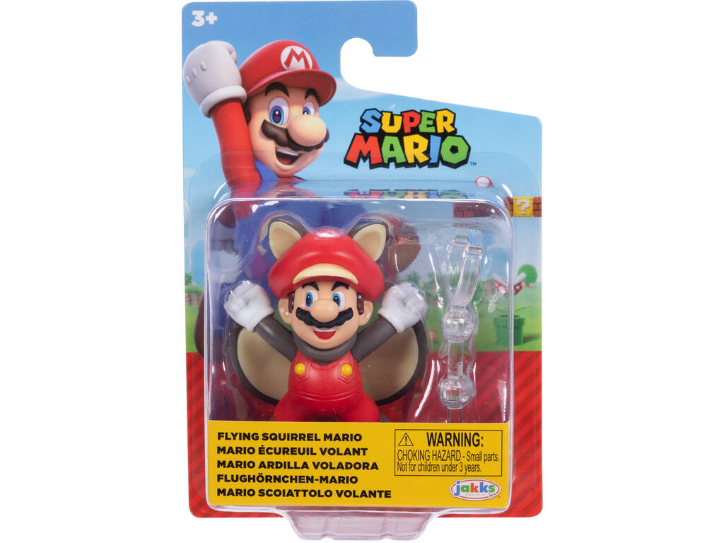 Super Mario Figura Articulada de 6 cm