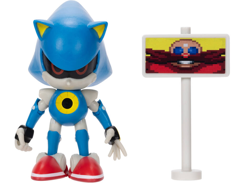 Sonic The Hedgehog Figura Articulada de 10 cm con Accesorio