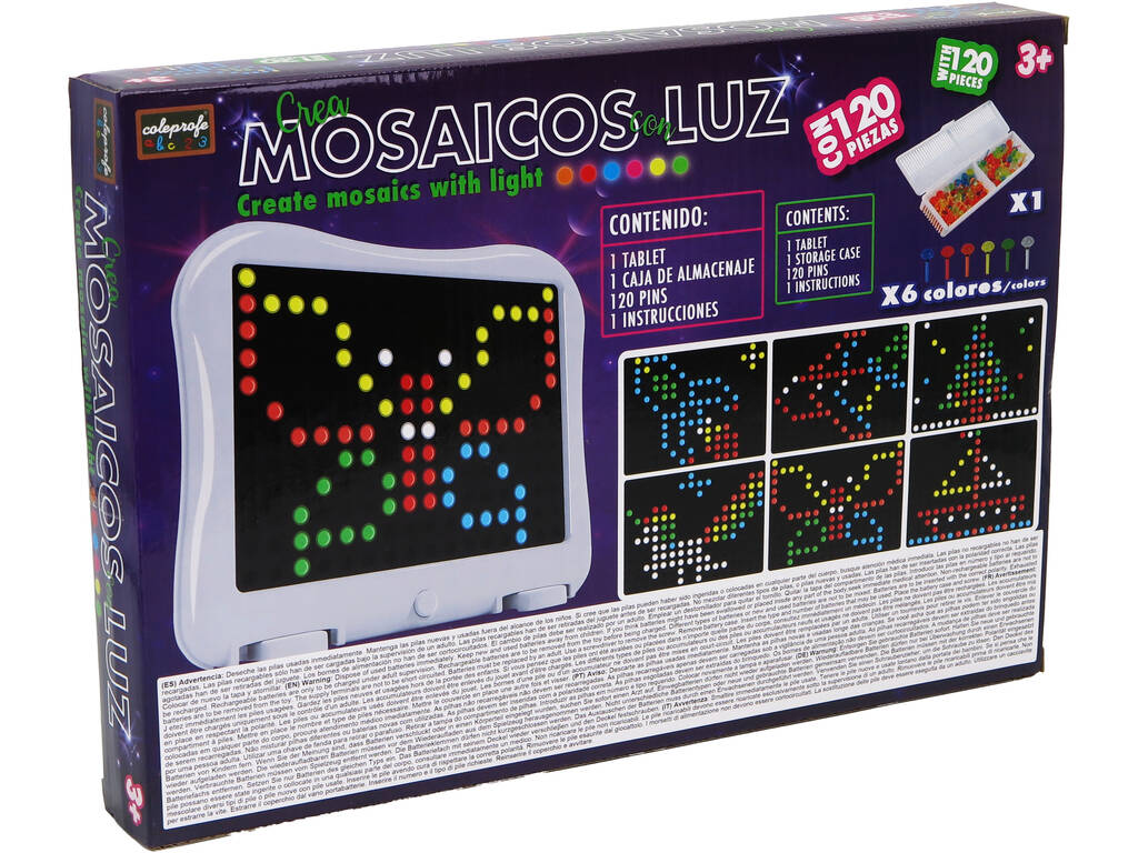 Pizarra Crea Mosaicos con Luz