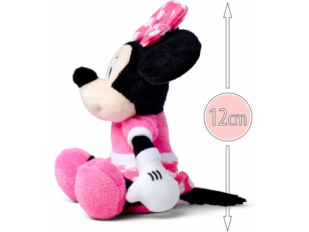 Disney Shoulder Squad Peluche Minnie Mouse 12 cm para el Hombro