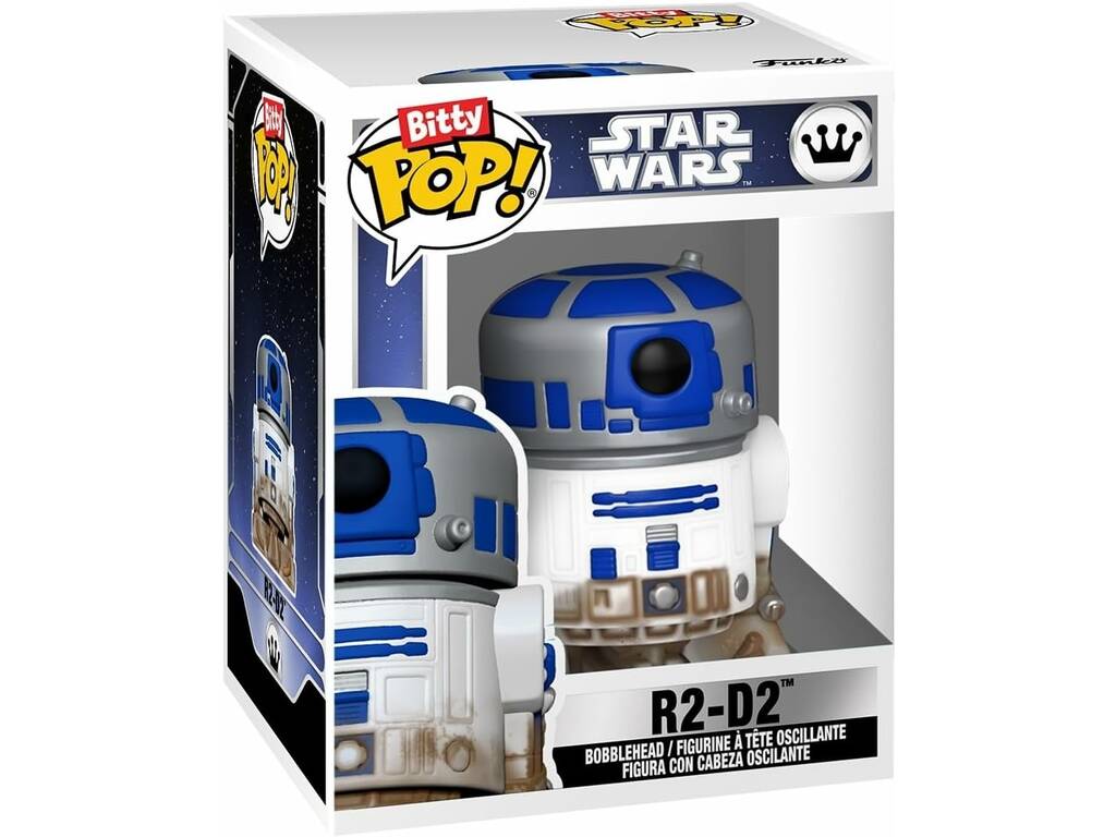 Funko Pop Bitty Star Wars Pack 4 Mini Figuras con Luke Skywalker de Hoth