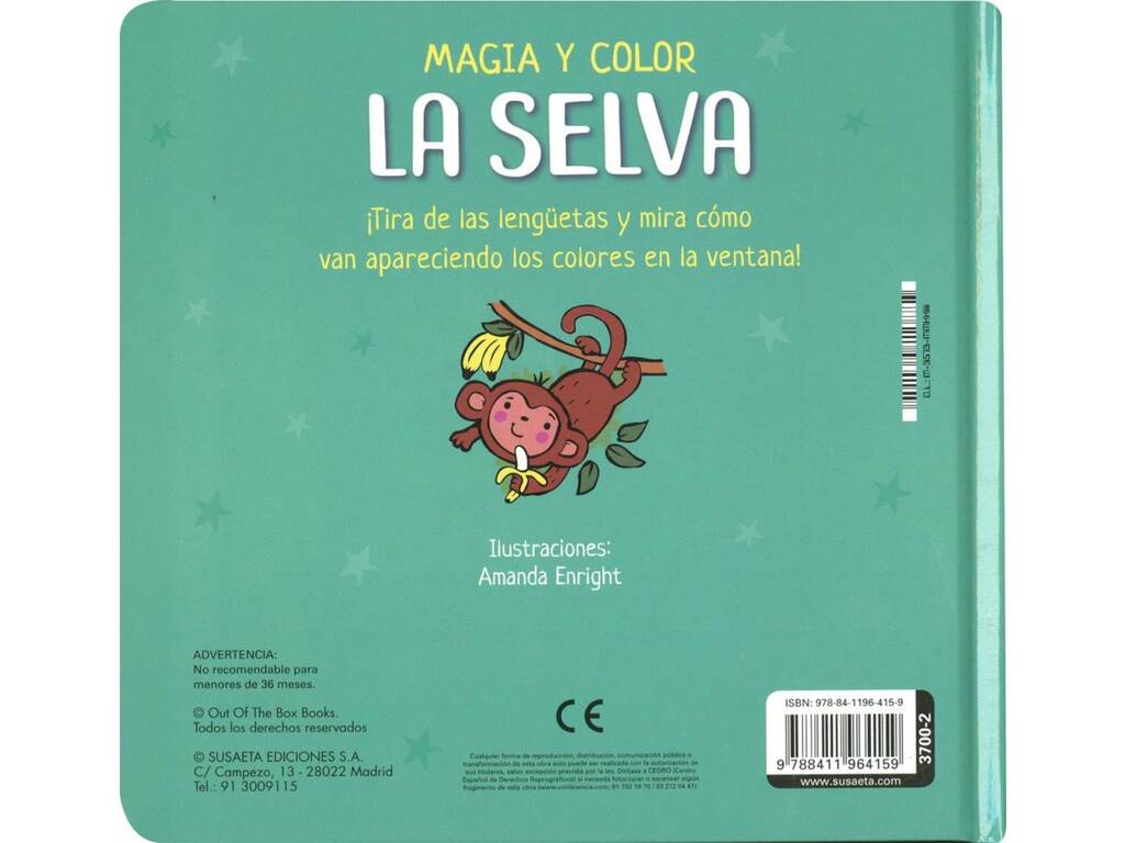 Livre Magie et Couleur La Selva