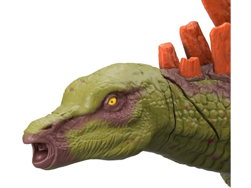 Jurassic World Chaos Theory Figura Kentrosauro Ruggito Selvaggio con suoni