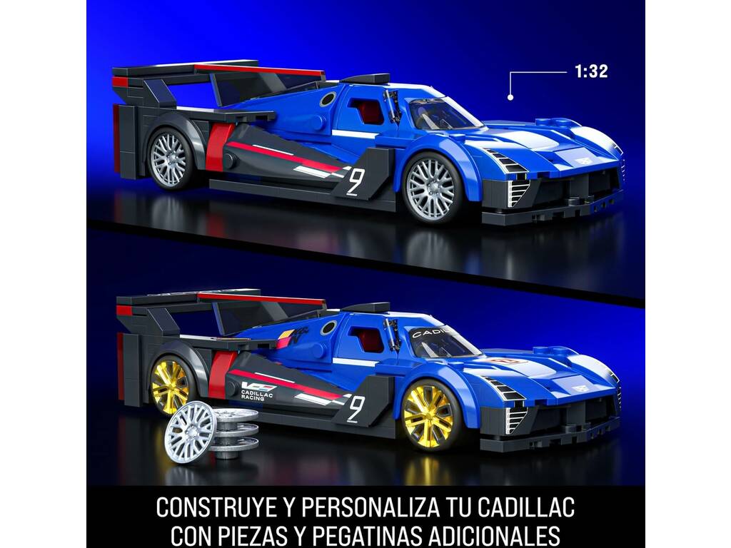 Hot Wheels Speed Series Cadillac Project GTP Hypercar, 236 pièces