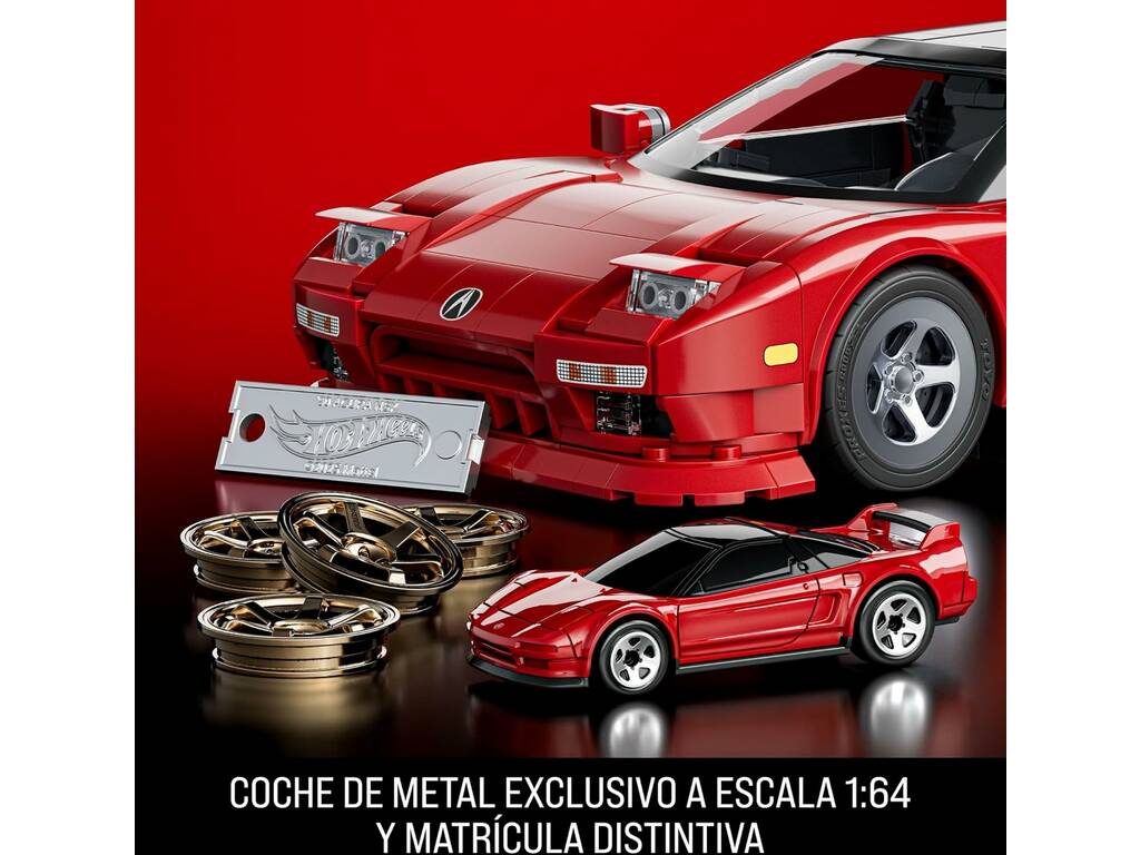 Hot Wheels Elite Series 90 Acura NSX de 876 pièces