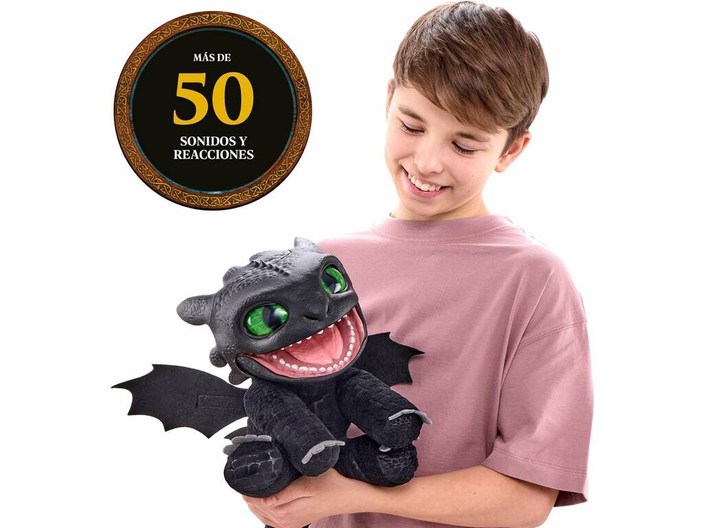 Comment dresser votre dragon Poupée animatronique sans dents de 25 cm Real FX avec sons et mouvements