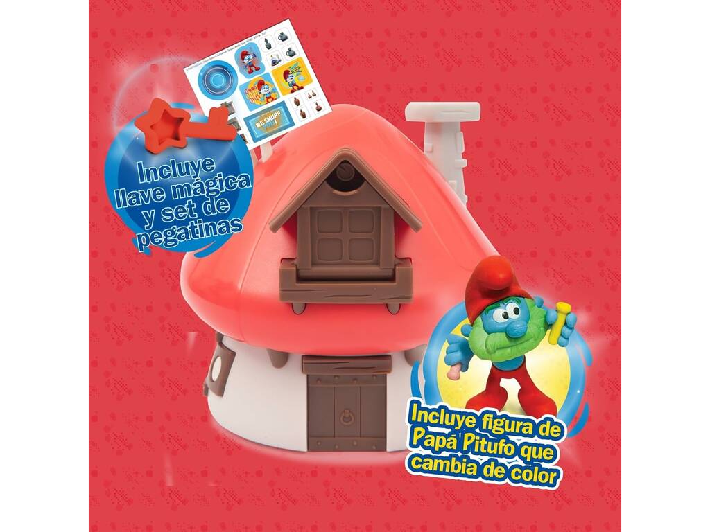 Jeu de Schtroumpfs La Maison du Grand Schtroumpf avec figurine