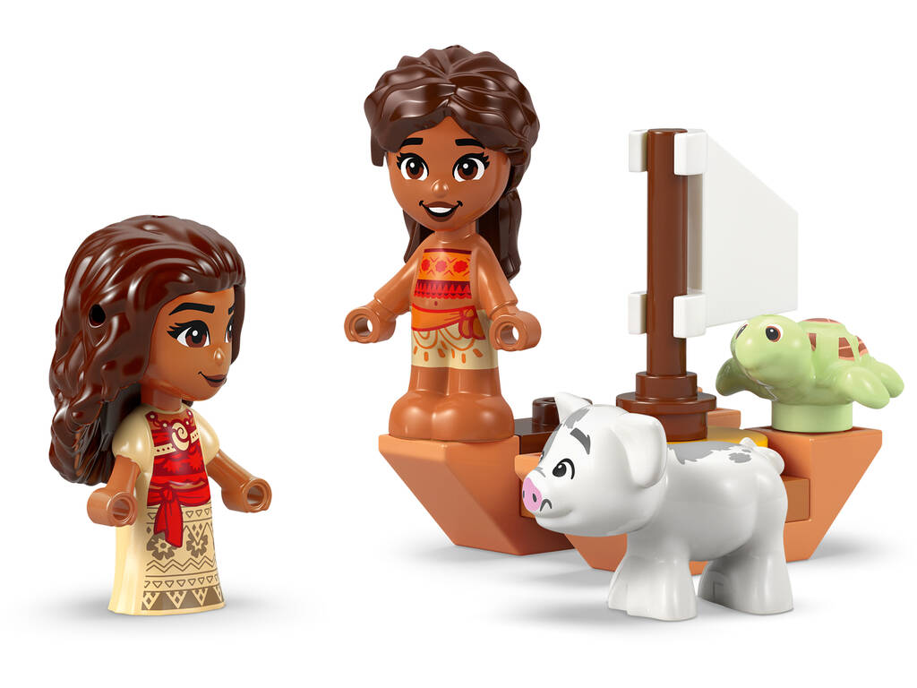 Lego Disney Vaiana 2 Diversão na Ilha com Vaiana