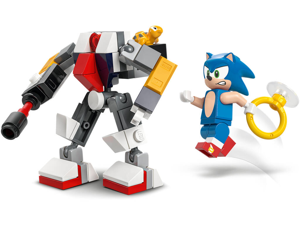 Lego Sonic The Hedgehog Sonic Battle at the Campfire 