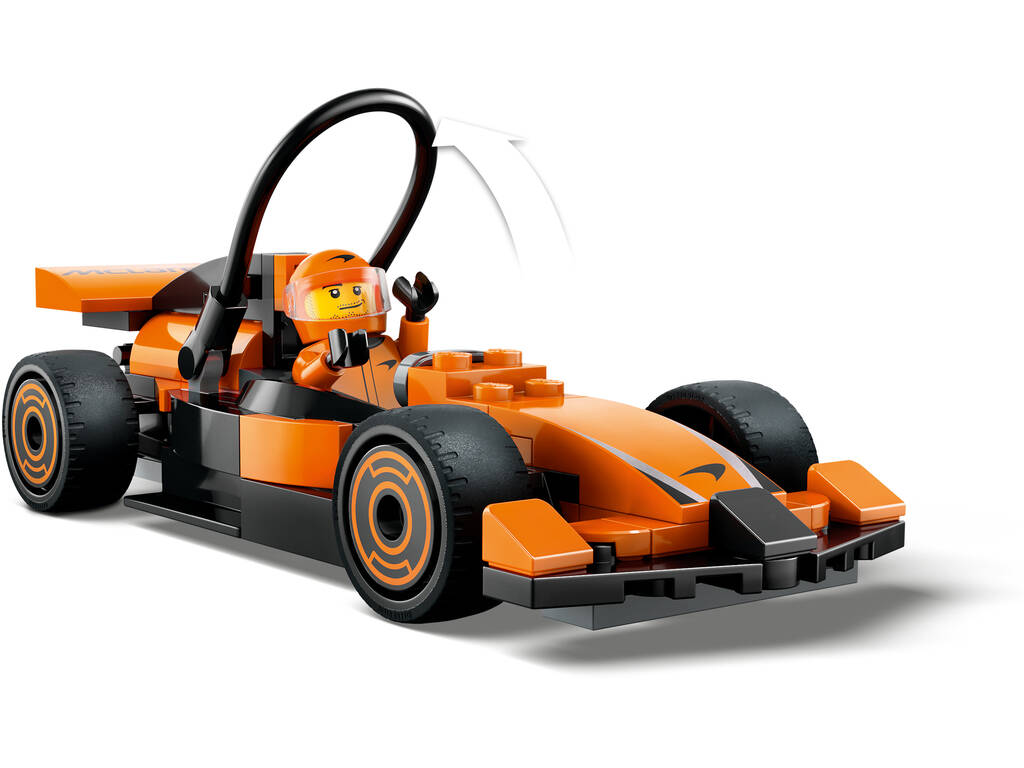 Lego City Formule 1 F1 Pilote avec voiture McLaren