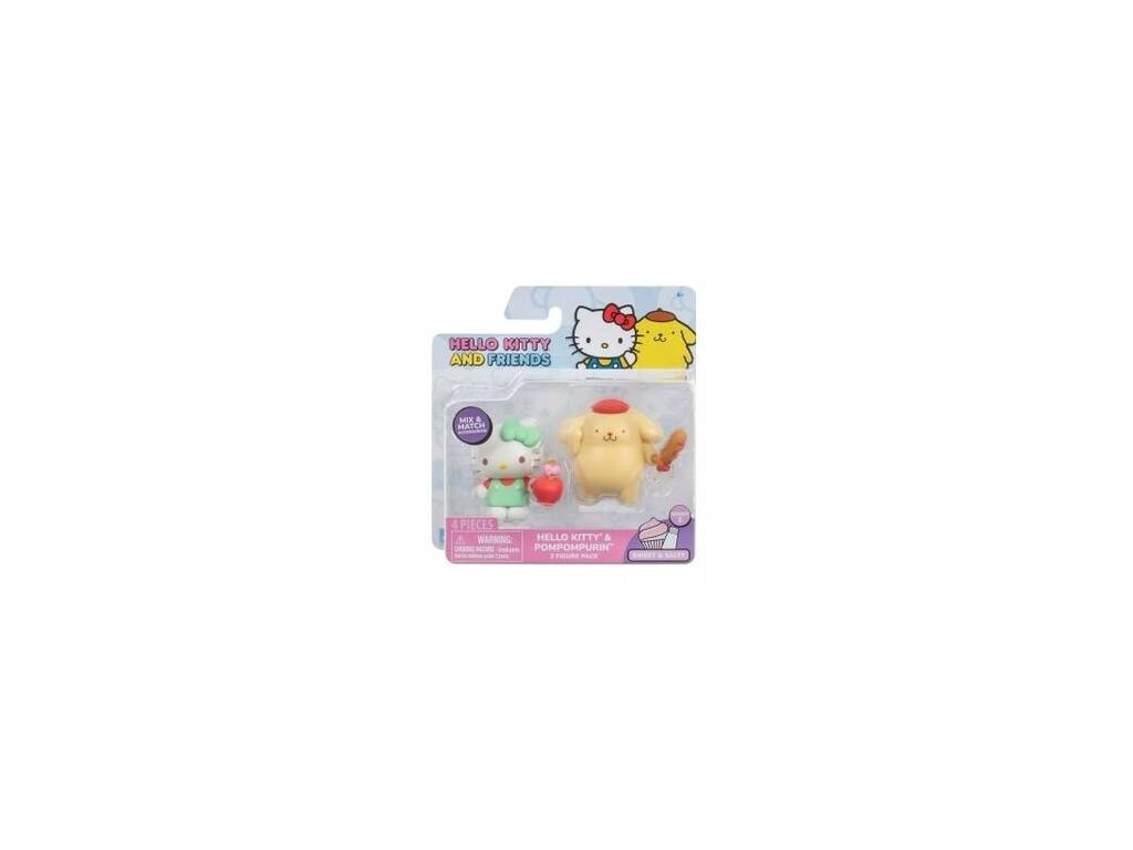 Hello Kitty And Friends Pack 2 figurines avec accessoires