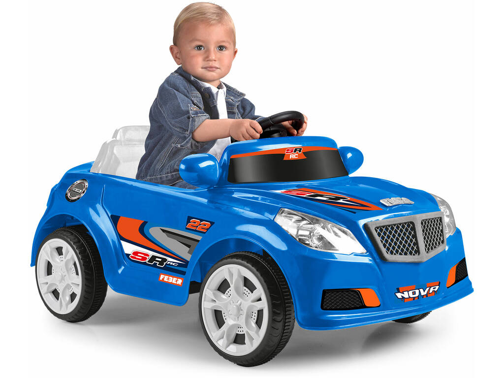 Twinkle Car Light Blue Convertible 12V Battery Radio Controlled Car