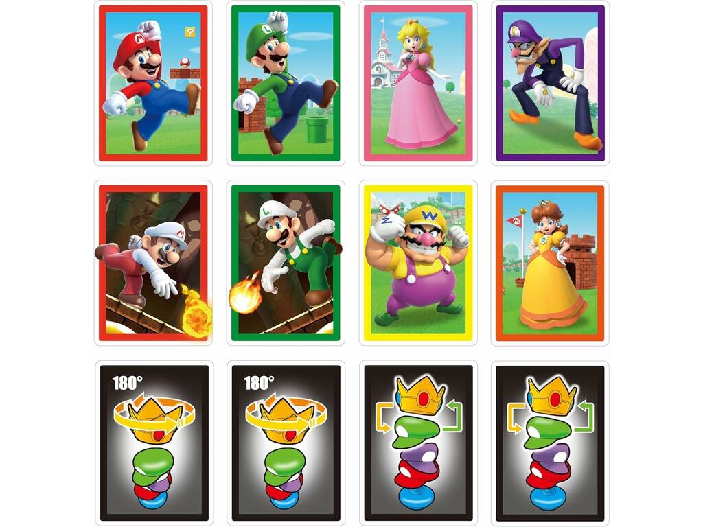 Jeu d'empilage de casquettes Super Mario