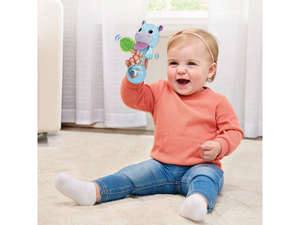 Baby Sonajero hipo bebé azul