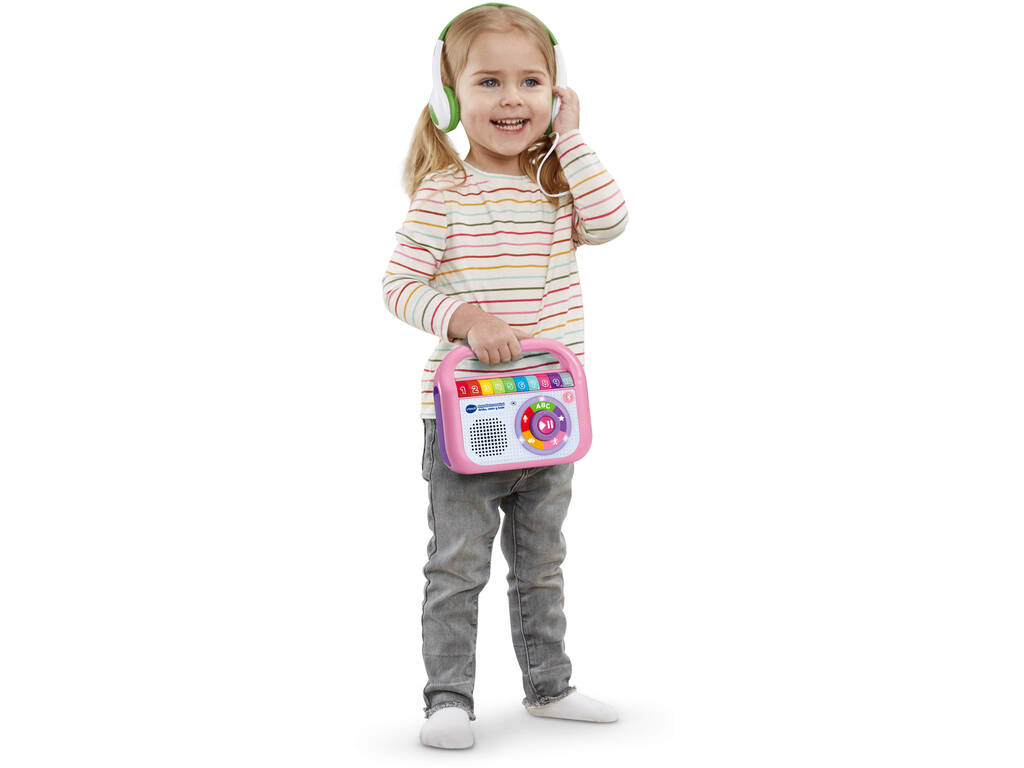 Lecteur de musique Enregistrez, chantez et dansez en rose