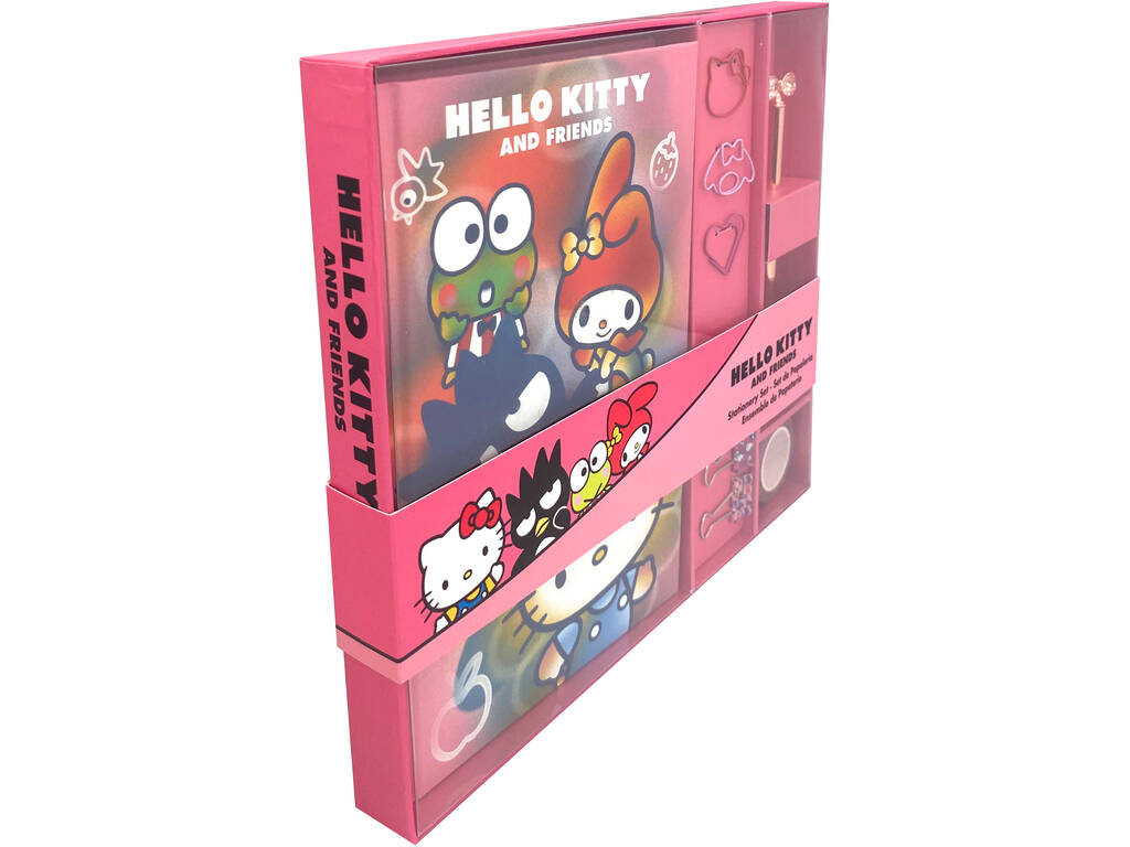 Hello Kitty And Friends Conjunto de Papelaria