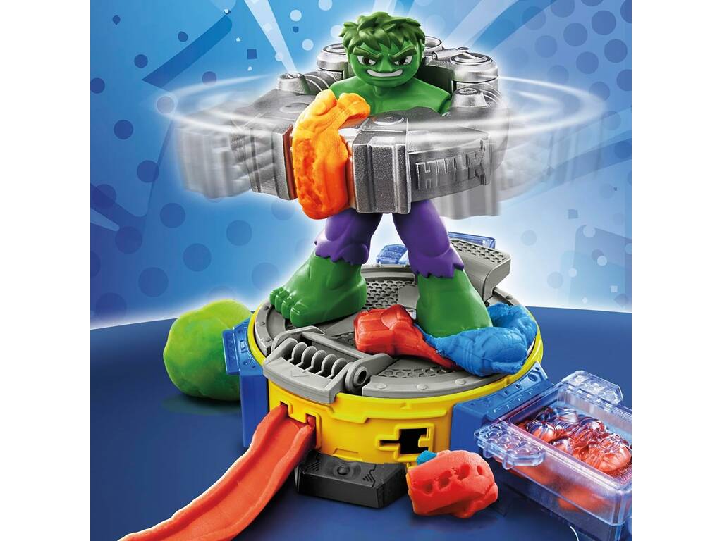 Playdoh Marvel Set Hulk Écrase et Modèle