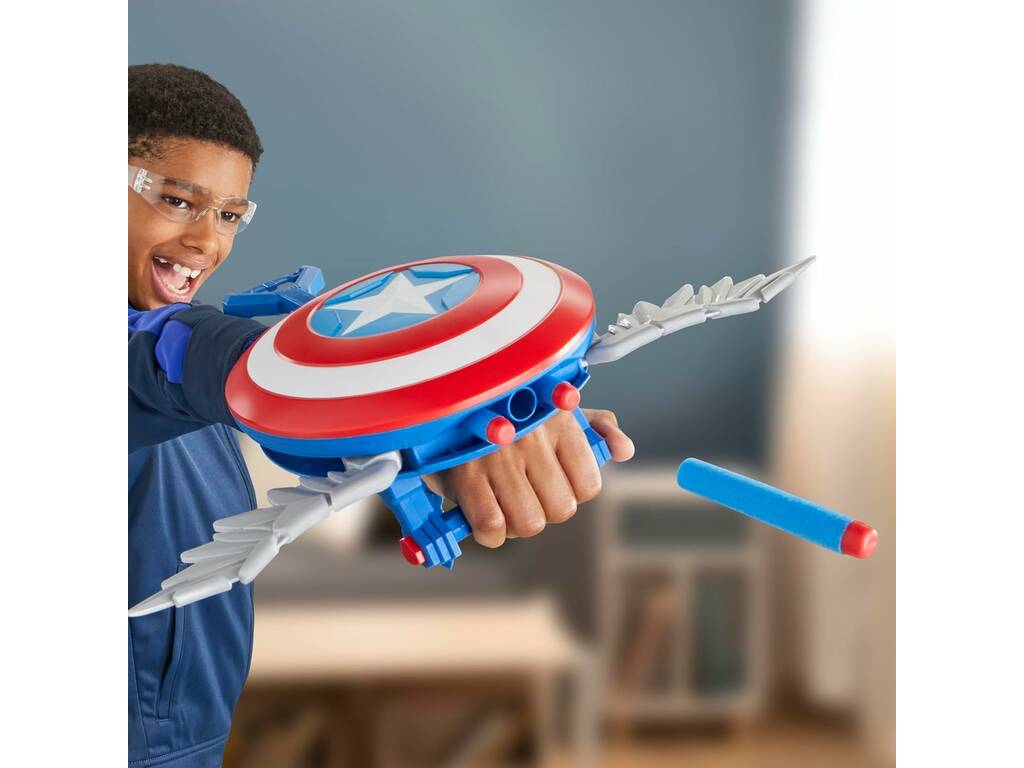 Lanceur de bouclier Nerf Captain America Brave New World