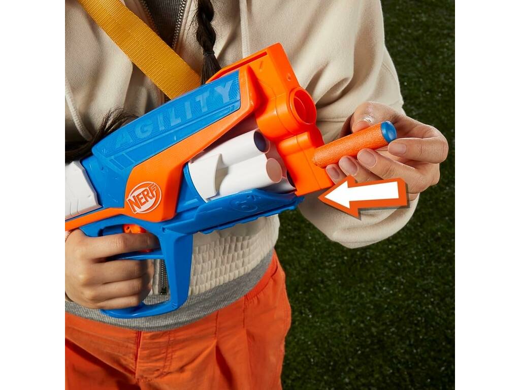 Lanceur Nerf N Series Agility avec 12 fléchettes