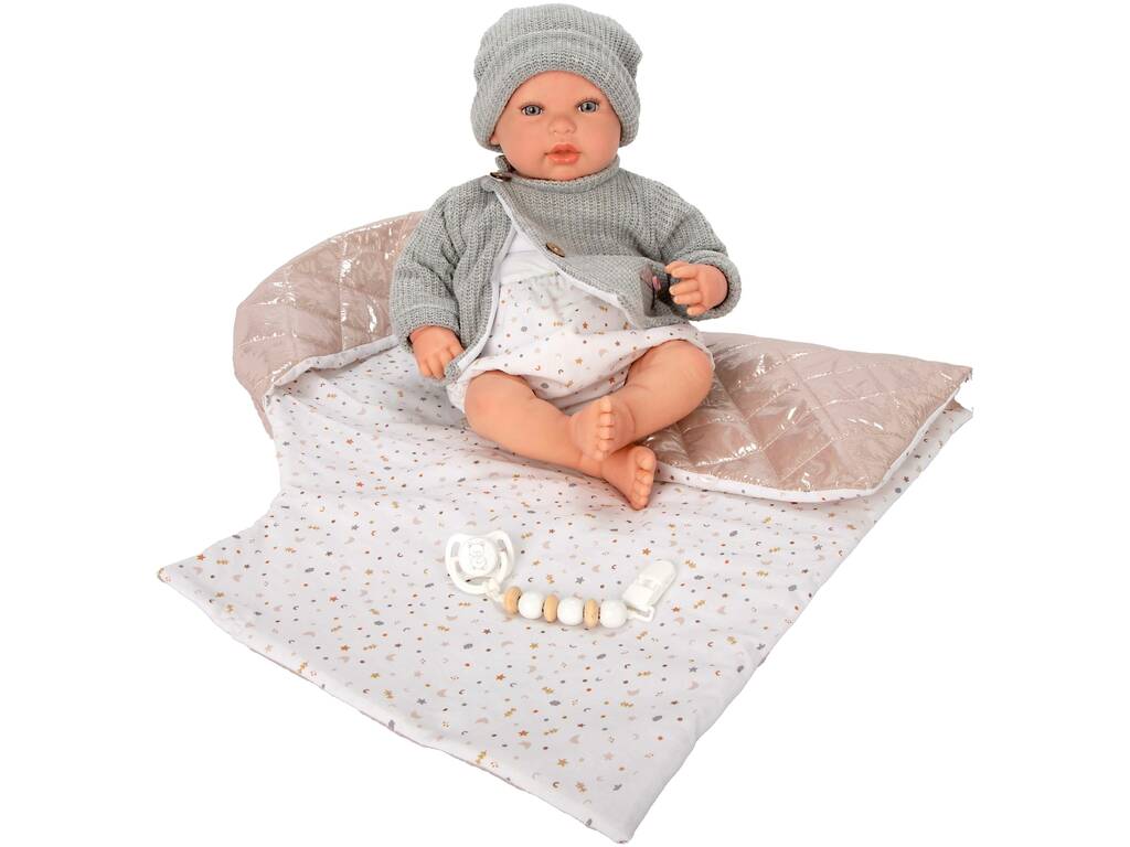Poupée Reborn Olivia de 45 cm avec couverture