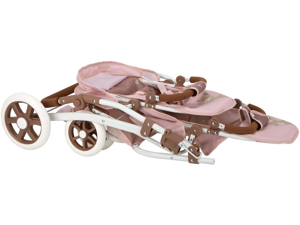 Poussette pour poupées Bear avec sac à main