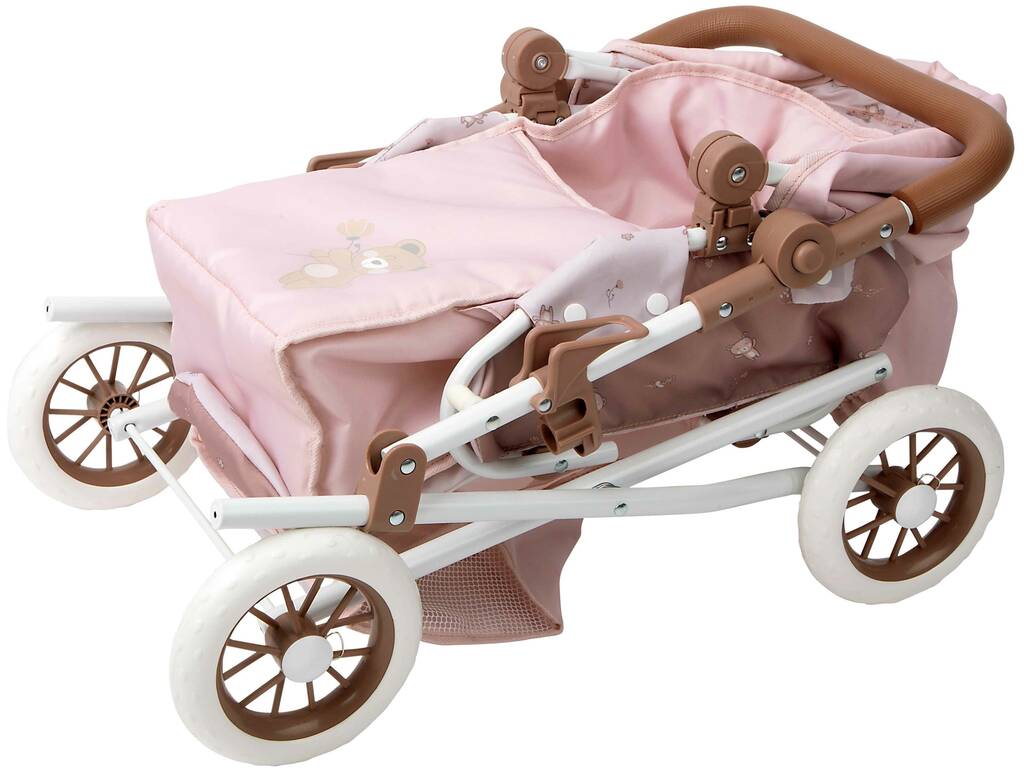 Poussette pour poupées avec capote Bear