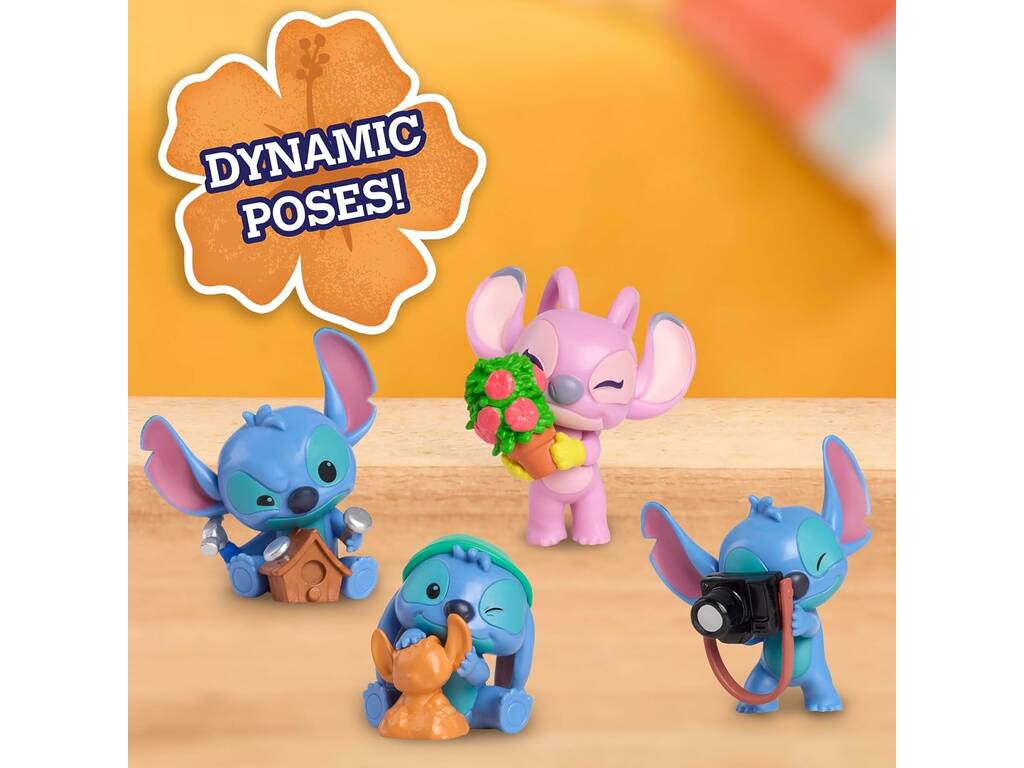 Stitch Surprise Ball Mini figurine à collectionner en forme d'ananas