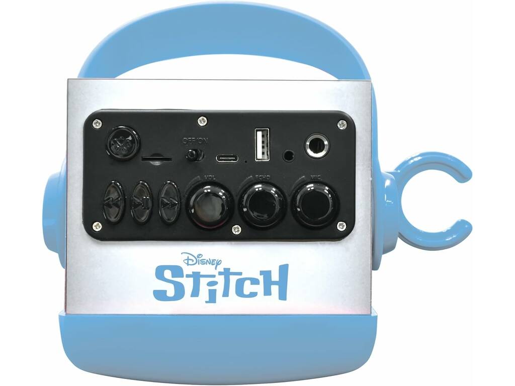 Disney Stitch Altavoz Luminoso Bluetooth con Micrófono