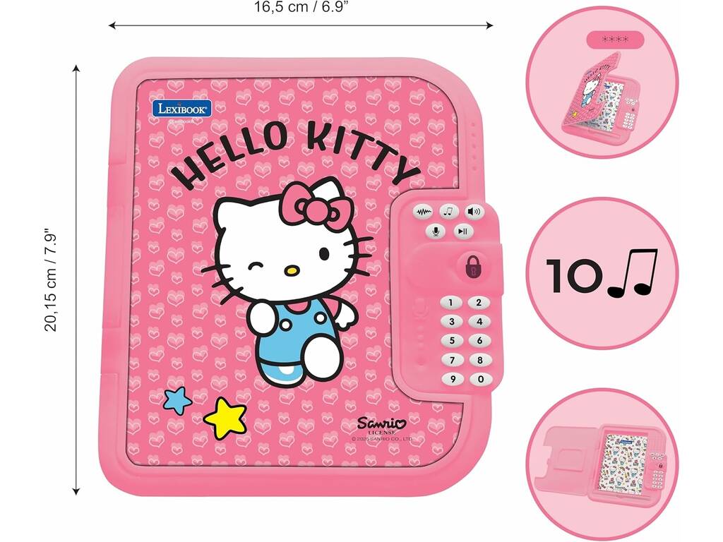 Hello Kitty Journal électronique secret