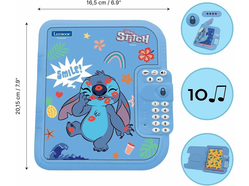 Disney Stitch Journal électronique secret