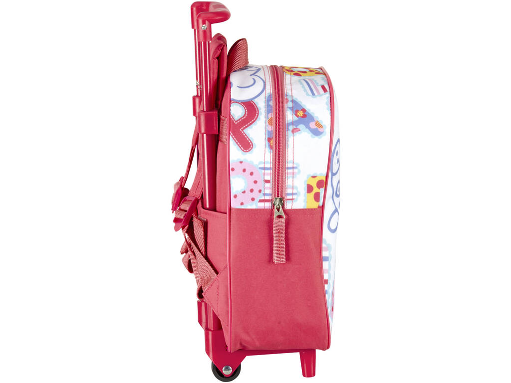 Sac à dos à roulettes pour chambre d'enfant Peppa Pig