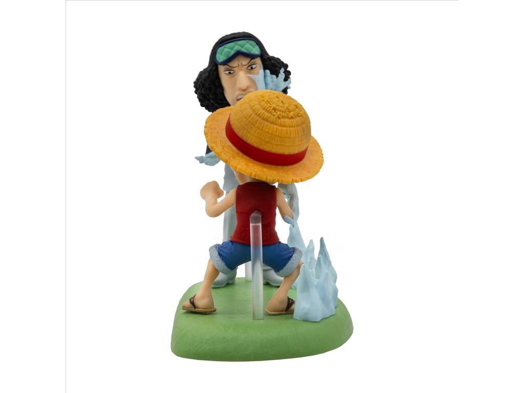 One Piece WCF Monkey D. Luffy vs Kuzan 8x9x5 cm Figure
