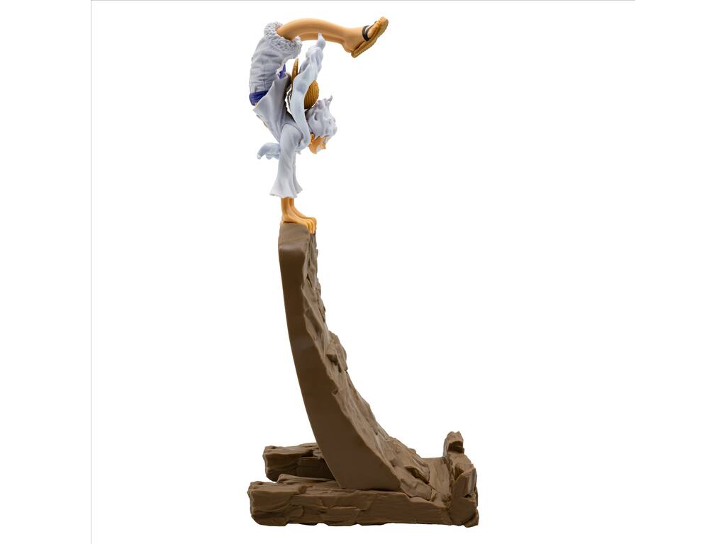 One Piece FL Vol. 2 Monkey D. Luffy Figure Gear5 avec base mobile