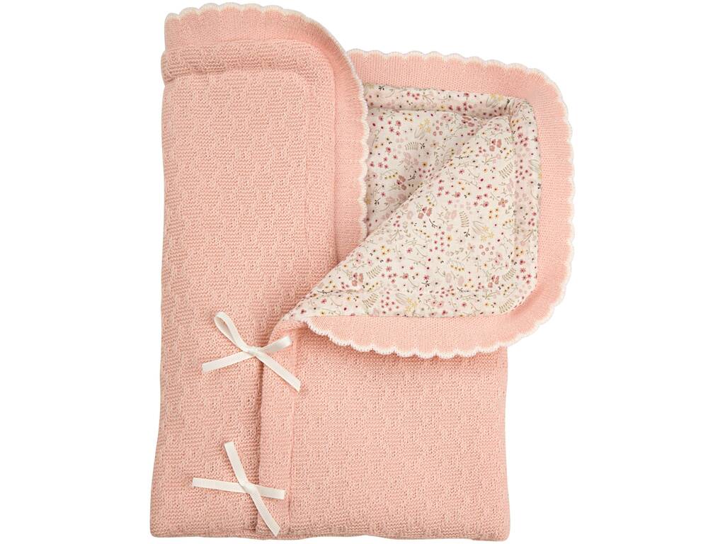 Poupée bébé Elegance Babyto rose de 35 cm avec poids réel et couverture