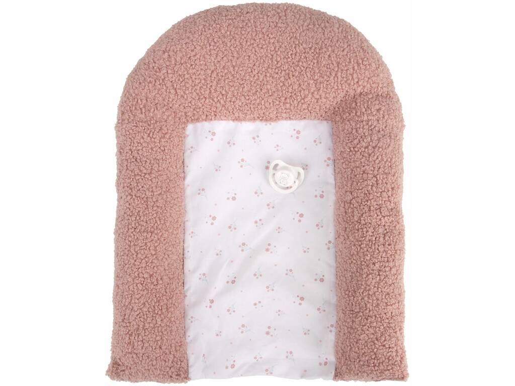 Poupée Elegance Babyto Rose de 30 cm avec coussin