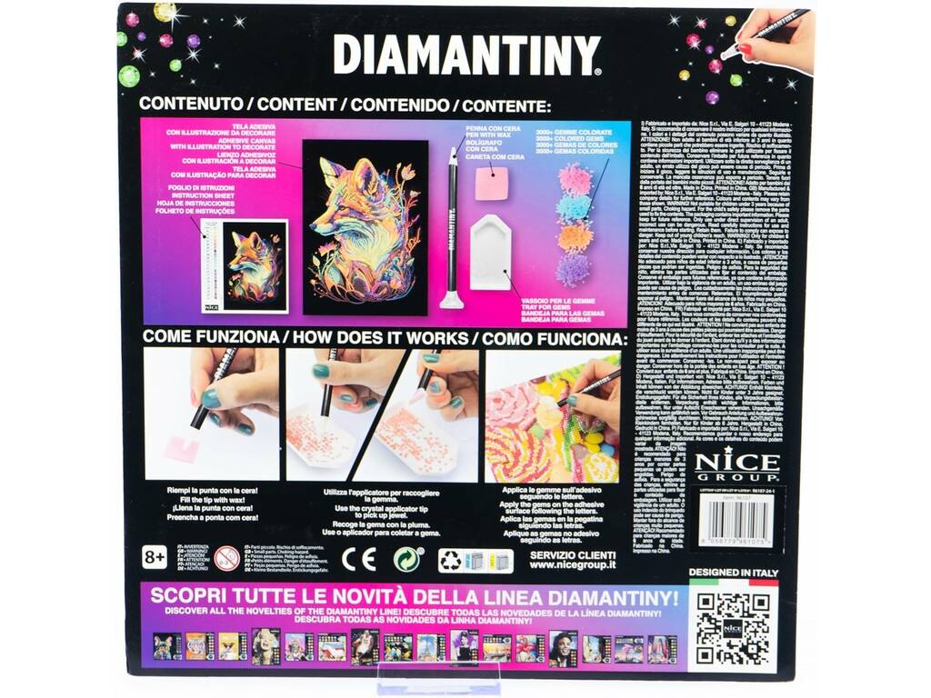 Diamantiny Decorar con Gemas Gato