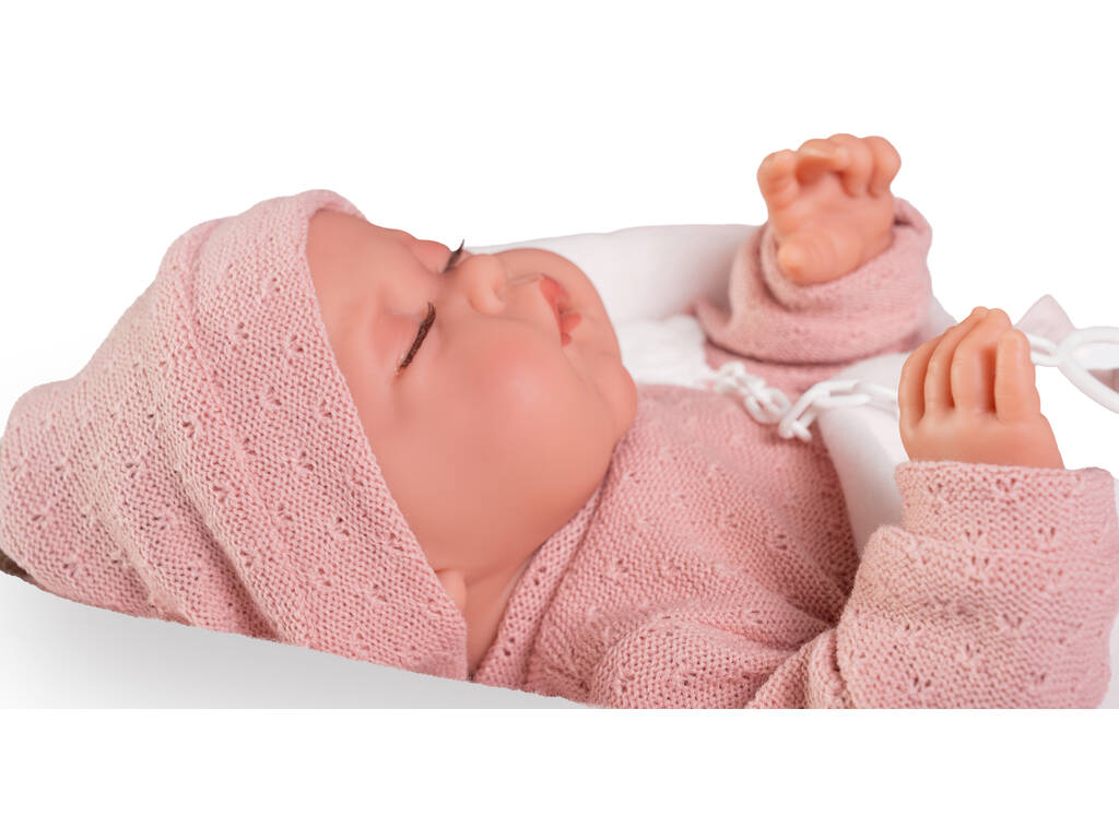 Newborn Baby Doll Luna 42 Cm With Blanket