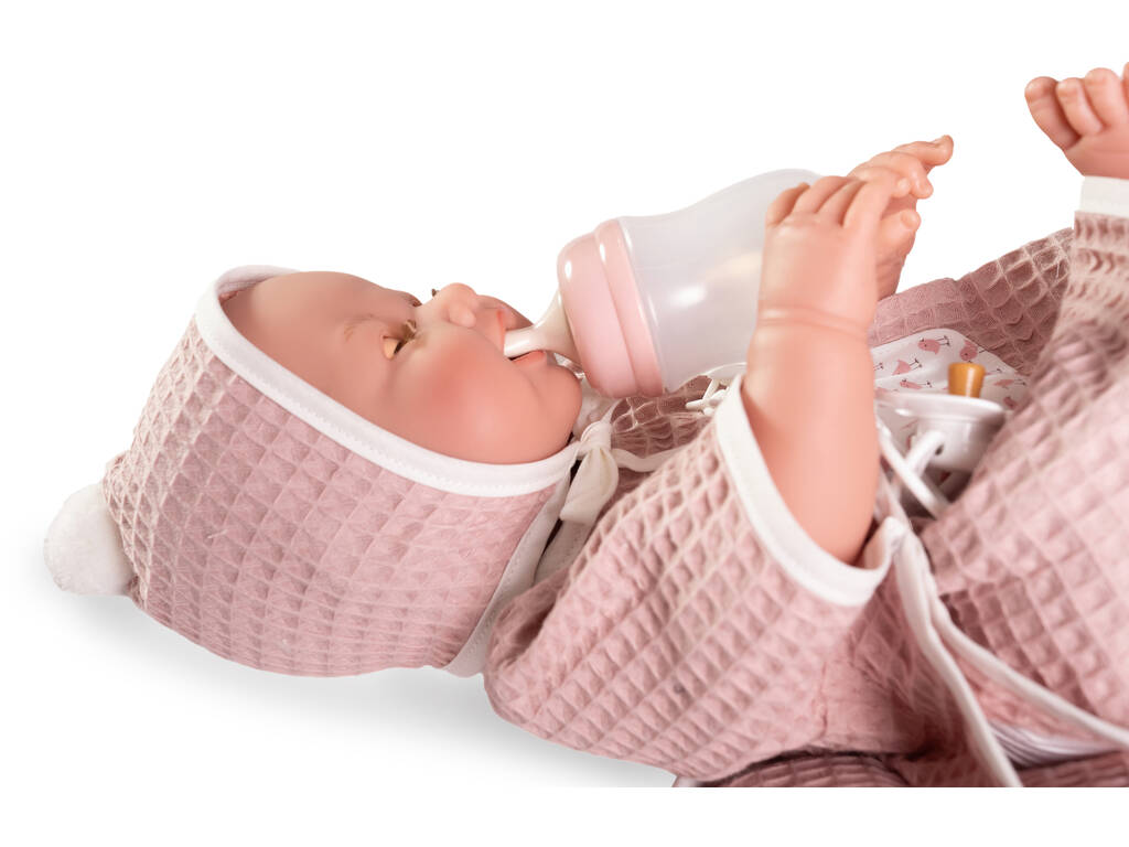 Mia Peeing Newborn Baby Doll 42 cm avec baignoire et accessoires