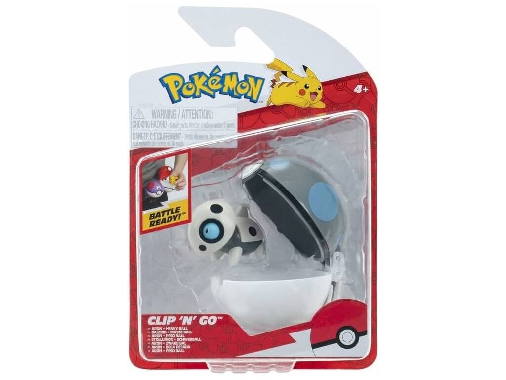 Figurine Pokémon Clip N Go avec balle