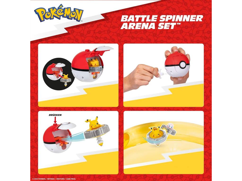 Arène de combat Pokémon Battle Spinner