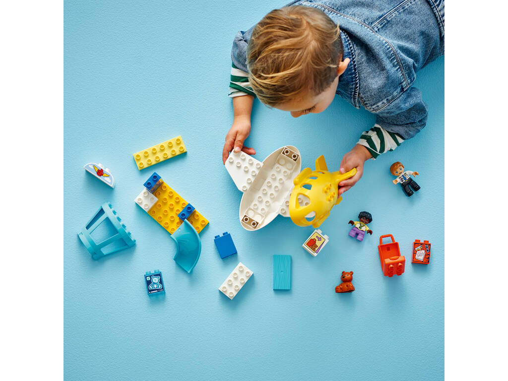 Lego Duplo première fois à l'aéroport