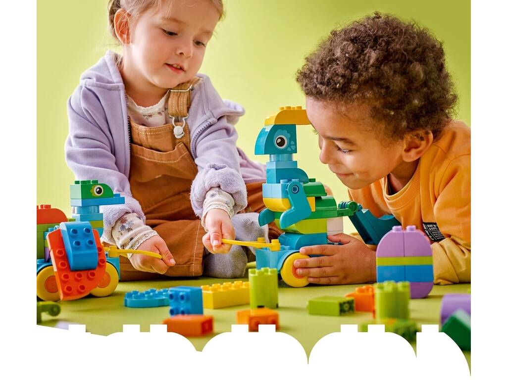 Lego Duplo Dinossauros Sobre Rodas 3 em 1