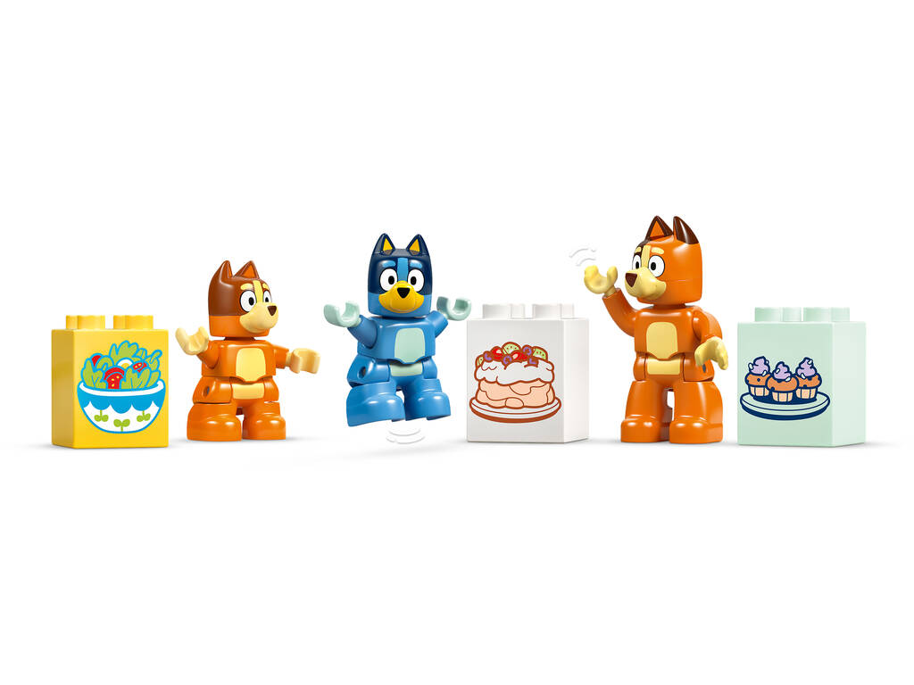 Lego Duplo Bluey Maison familiale de Bluey avec jeu de mémoire
