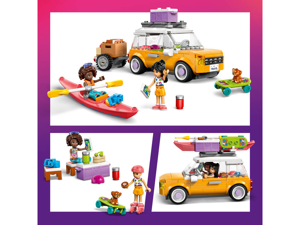 Lego Friends Amitié Excursion en voiture sur la route