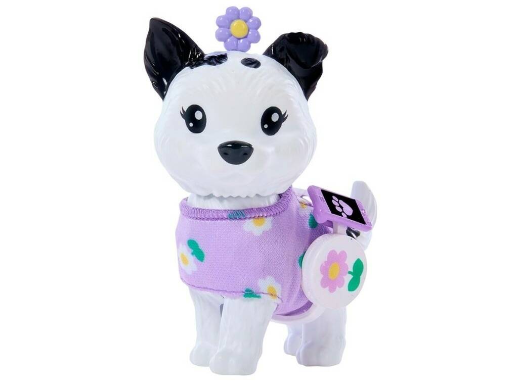 Barbie Twinning Looks Muñeca Look Violeta con Perro
