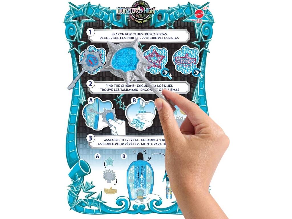 Monster High Skulltimate Secrets Hauntlywood Mysteries Poupée Frankie Stein avec armoire