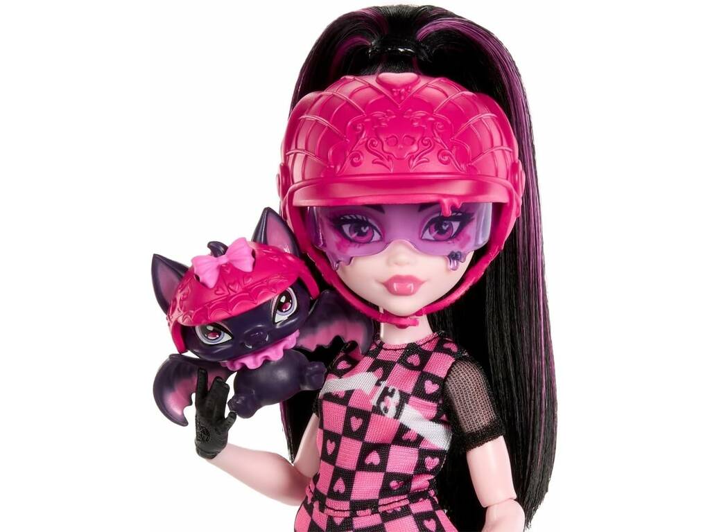 Monster High Draculaura avec scooter Vamptastic