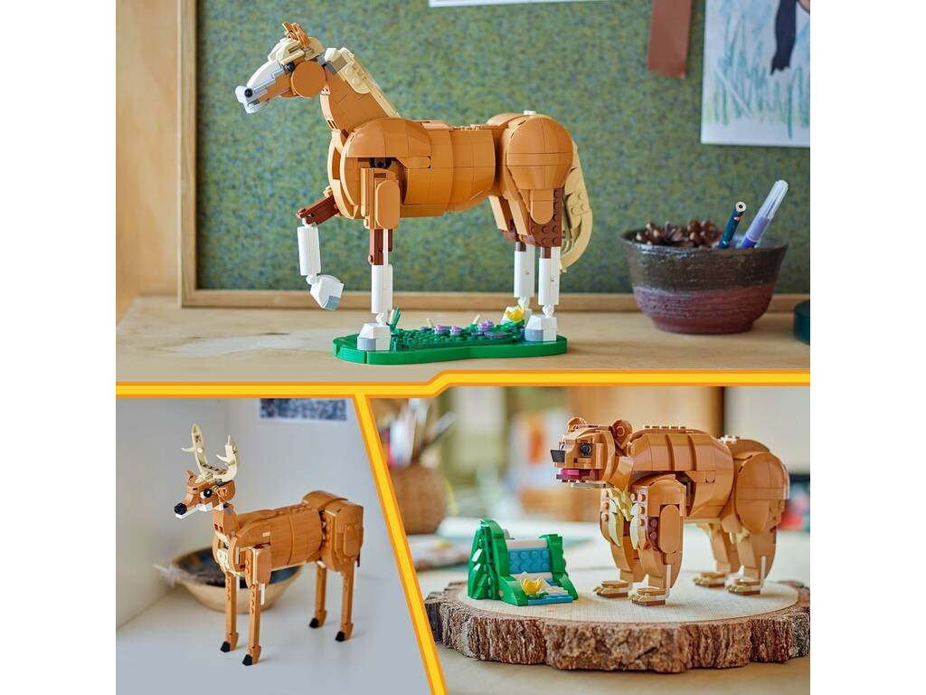Lego Creator 3 en 1 Noble Cheval