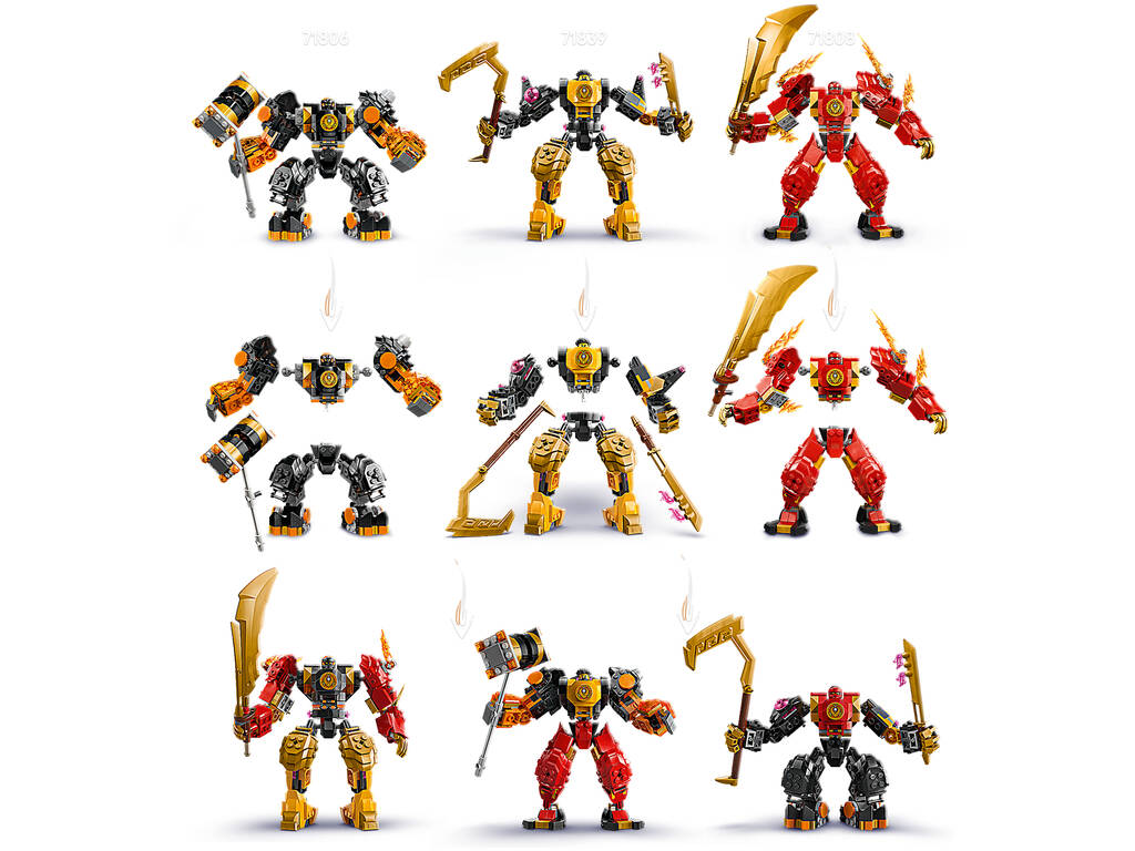 Lego Ninjago Meca de Batalla Spinjitzu de Arin