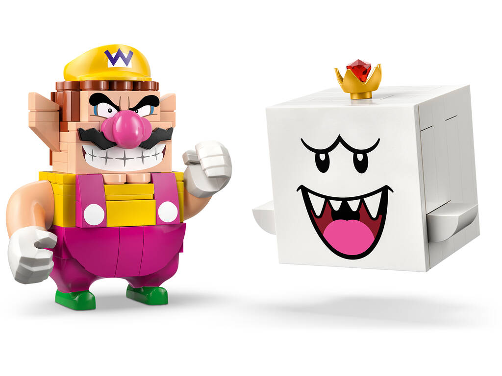 Lego Super Mario Mario Kart: Wario y Rey Boo